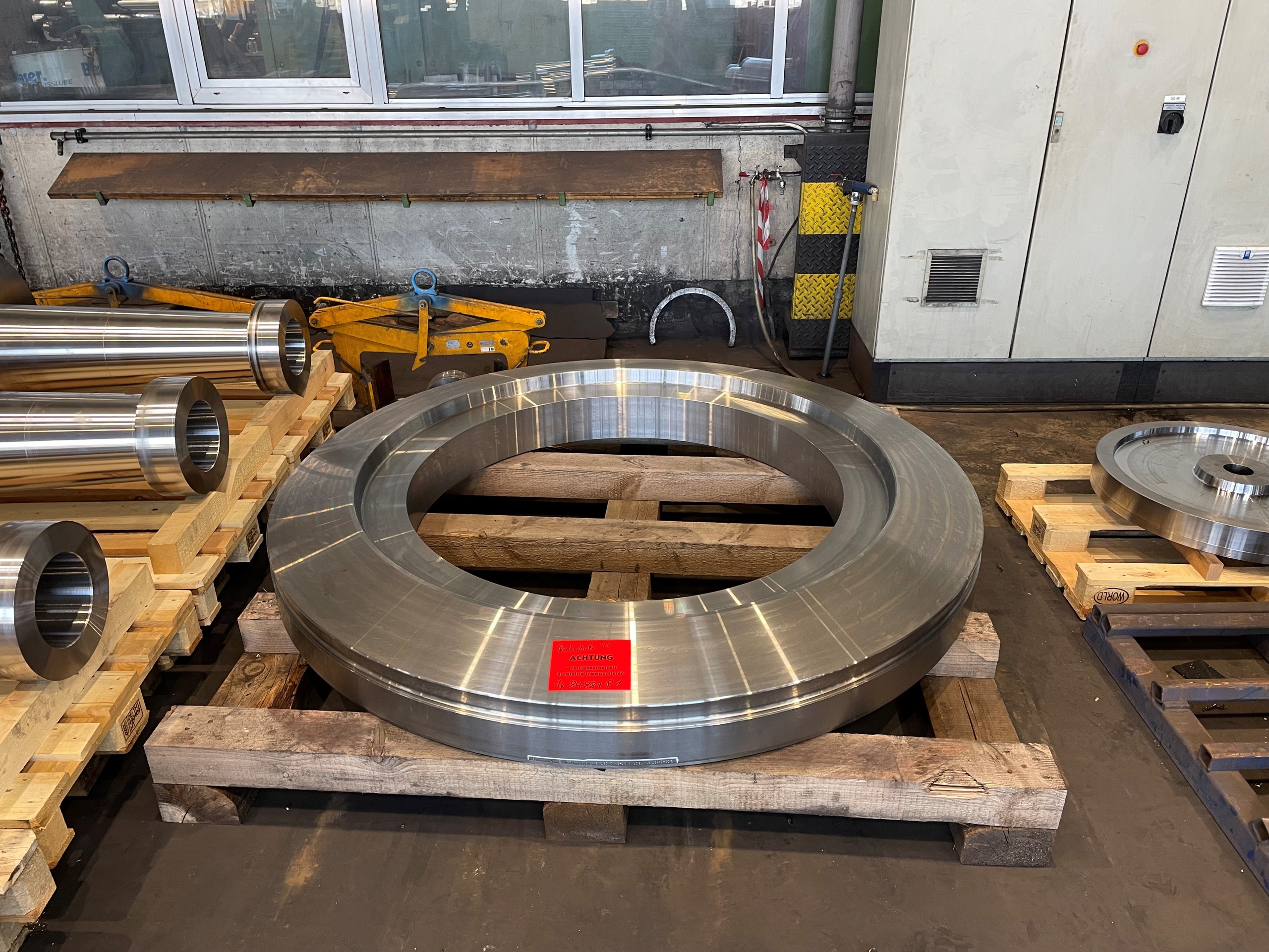 Nahtlos gewalzte Ringe