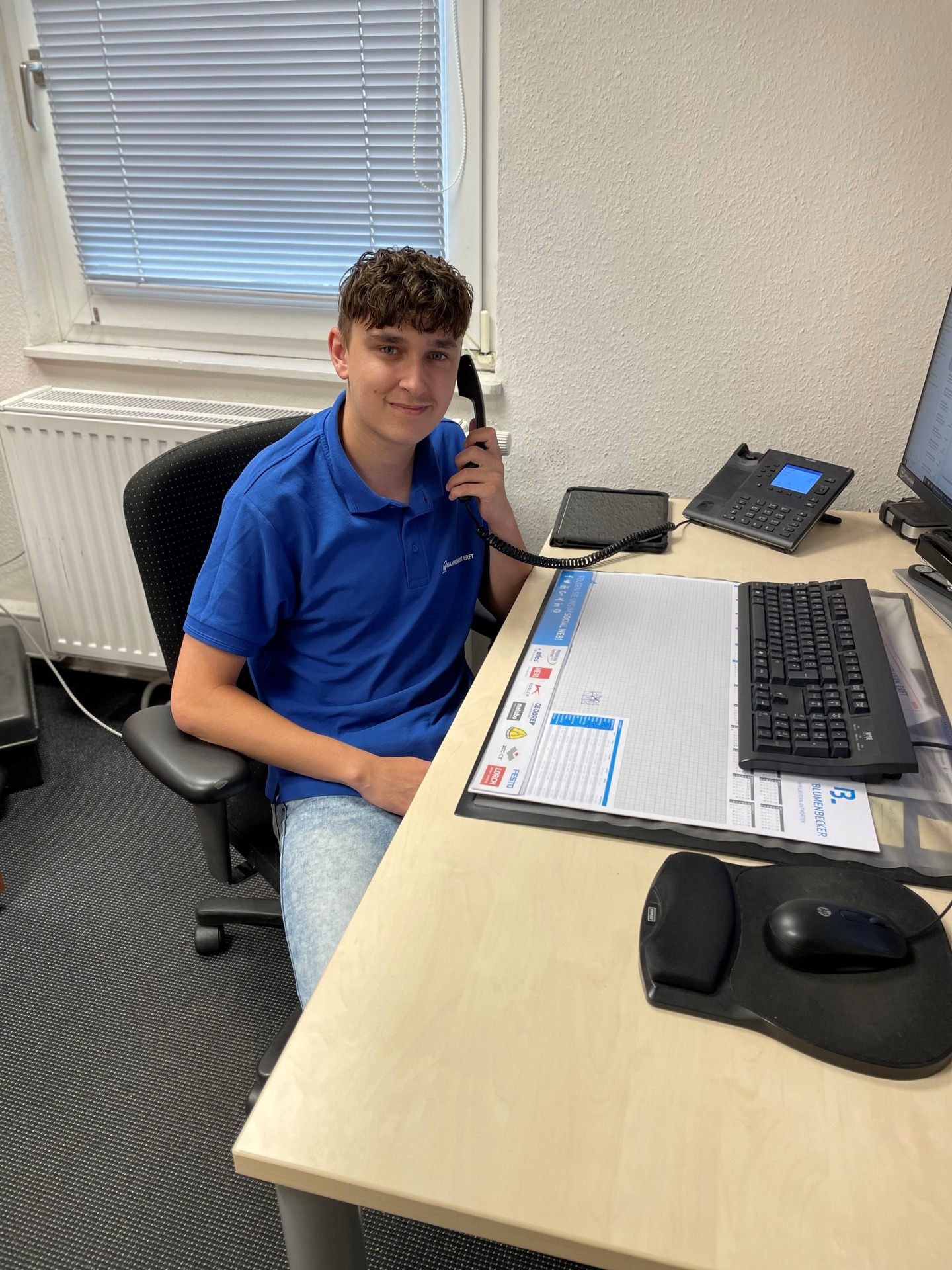 Ausbildung zum Industriekaufmann: Justin O.